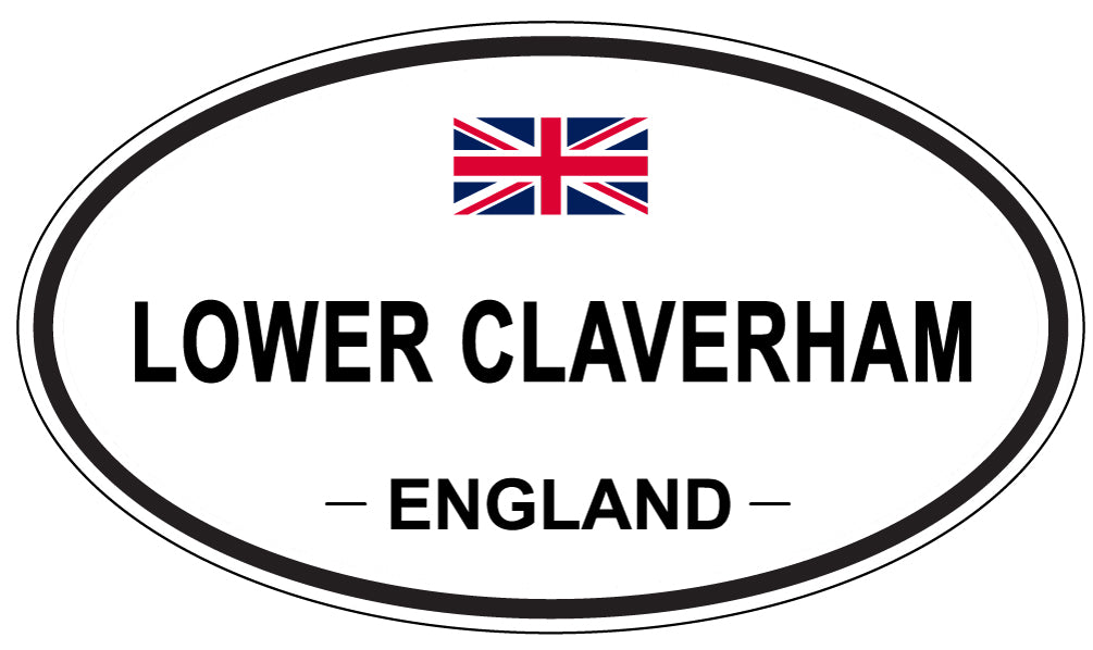 LOWER CLAVERHAM, England - Oval Magnet