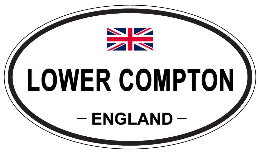 LOWER COMPTON, England - Oval Magnet