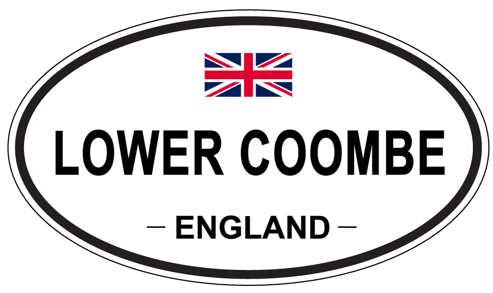 LOWER COOMBE, England - Oval Magnet
