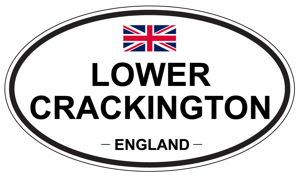 LOWER CRACKINGTON, England - Oval Magnet