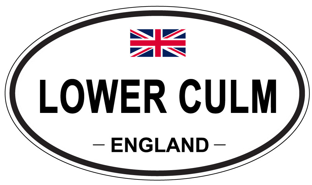 LOWER CULM, England - Oval Magnet