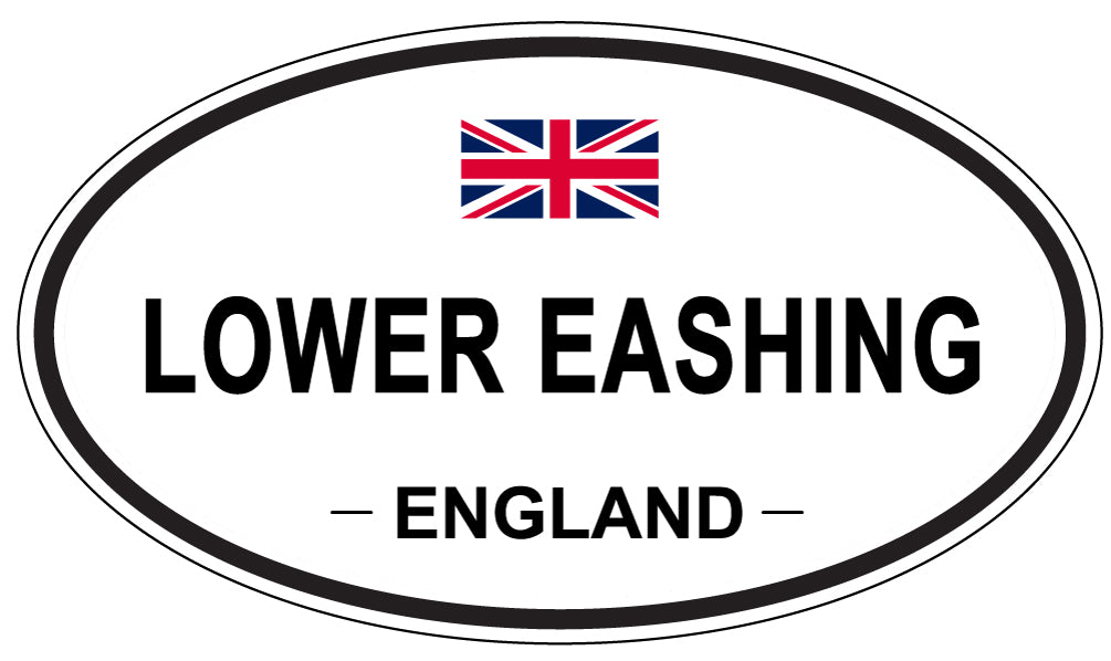 LOWER EASHING, England - Oval Magnet