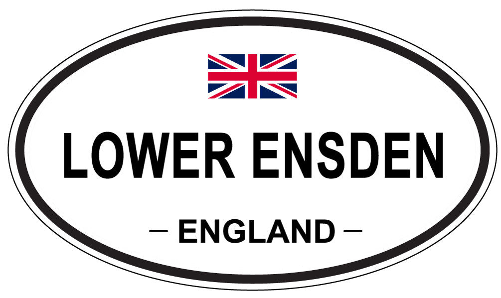 LOWER ENSDEN, England - Oval Magnet