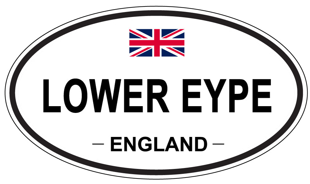 LOWER EYPE, England - Oval Magnet