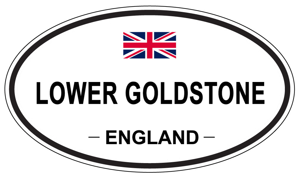 LOWER GOLDSTONE, England - Oval Magnet