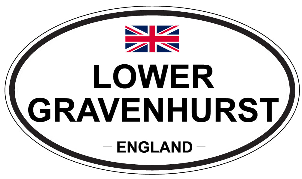 LOWER GRAVENHURST, England - Oval Magnet