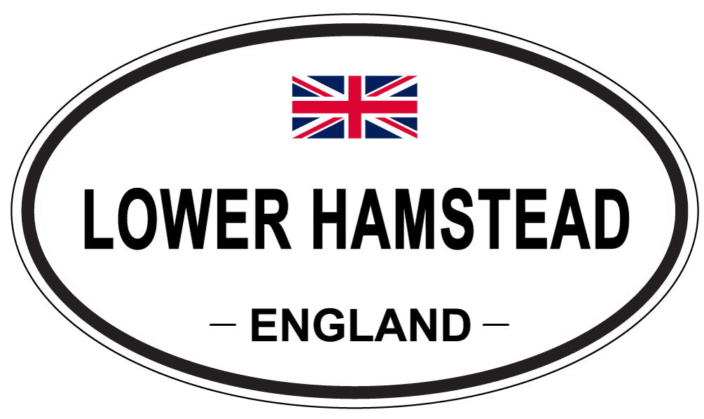 LOWER HAMSTEAD, England - Oval Magnet