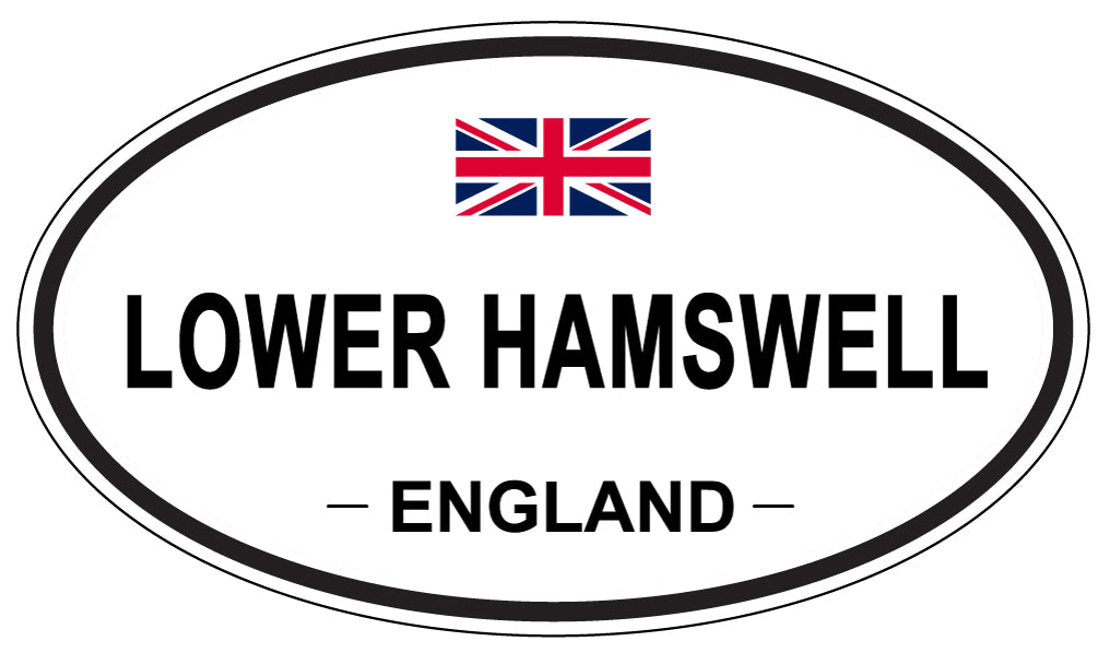 LOWER HAMSWELL, England - Oval Magnet