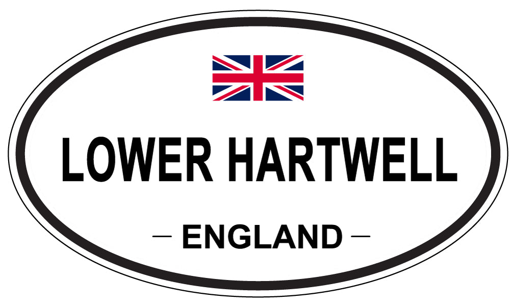 LOWER HARTWELL, England - Oval Magnet