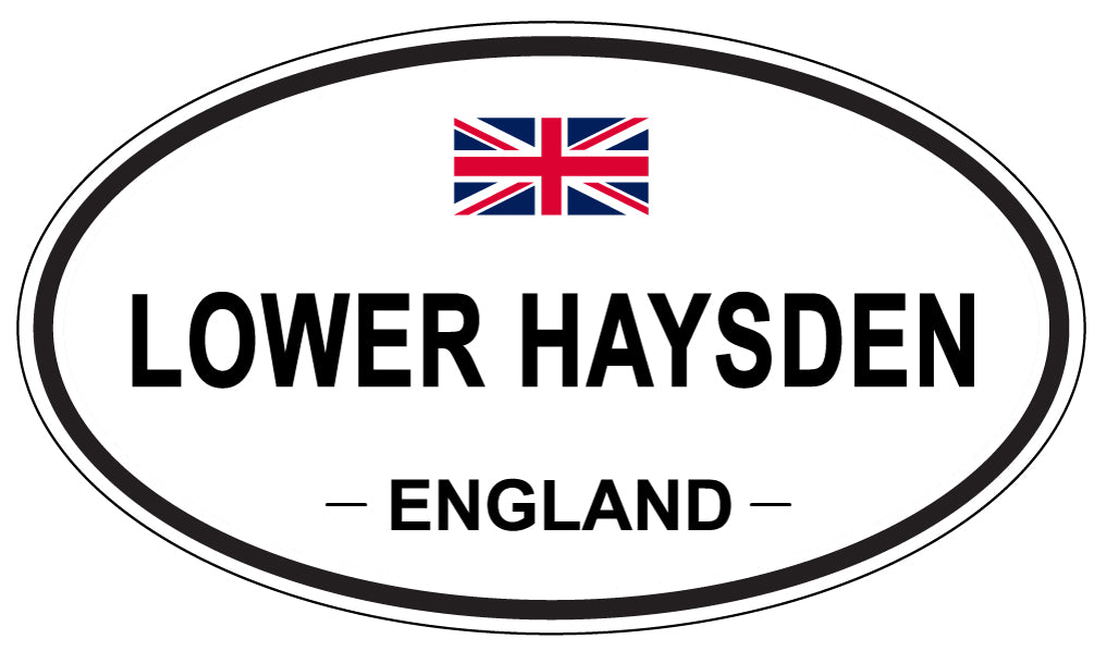 LOWER HAYSDEN, England - Oval Magnet