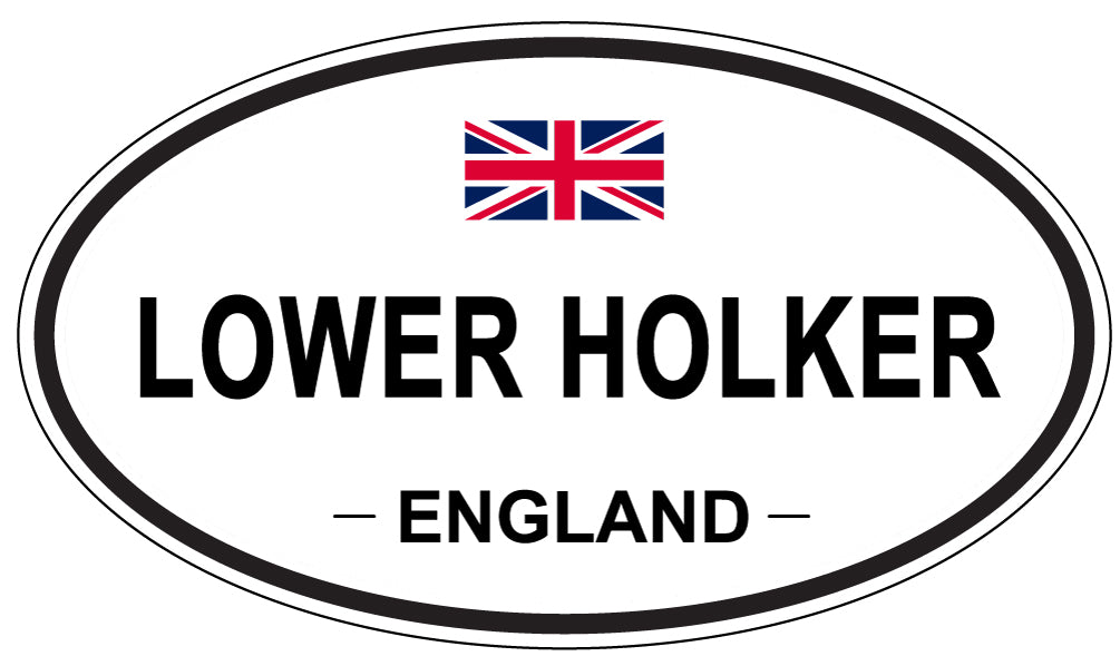 LOWER HOLKER, England - Oval Magnet