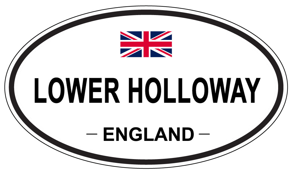 LOWER HOLLOWAY, England - Oval Magnet