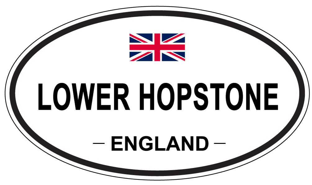 LOWER HOPSTONE, England - Oval Magnet
