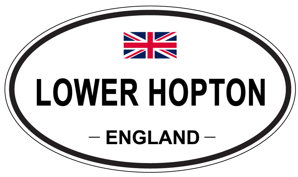 LOWER HOPTON, England - Oval Magnet
