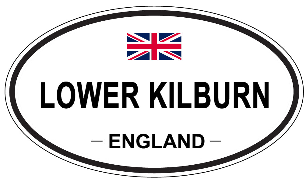 LOWER KILBURN, England - Oval Magnet