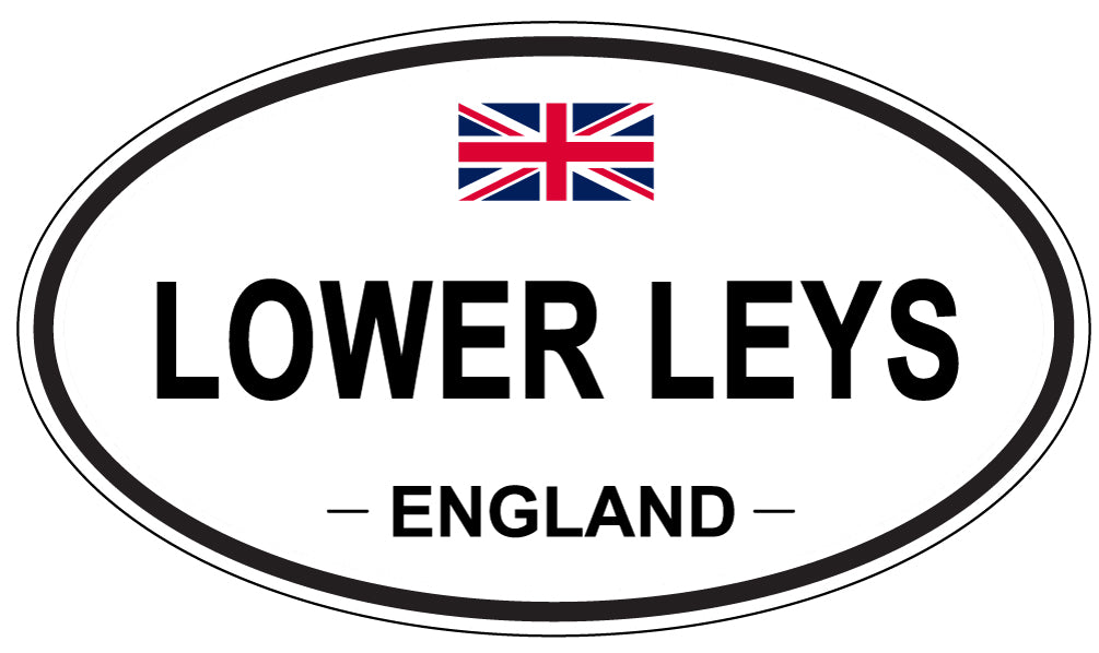 LOWER LEYS, England - Oval Magnet