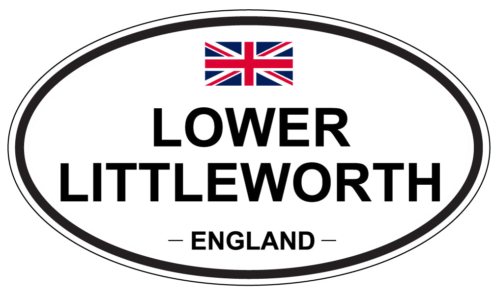 LOWER LITTLEWORTH, England - Oval Magnet