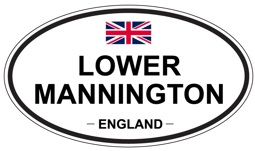LOWER MANNINGTON, England - Oval Magnet