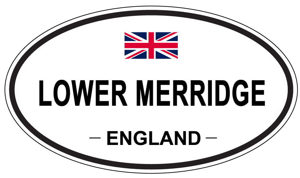 LOWER MERRIDGE, England - Oval Magnet