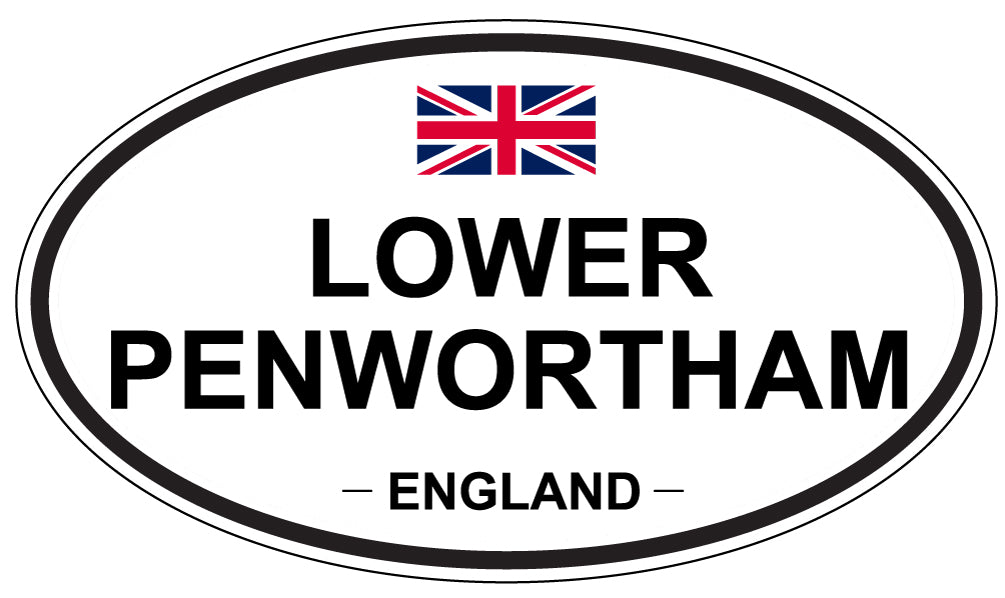 LOWER PENWORTHAM, England - Oval Magnet