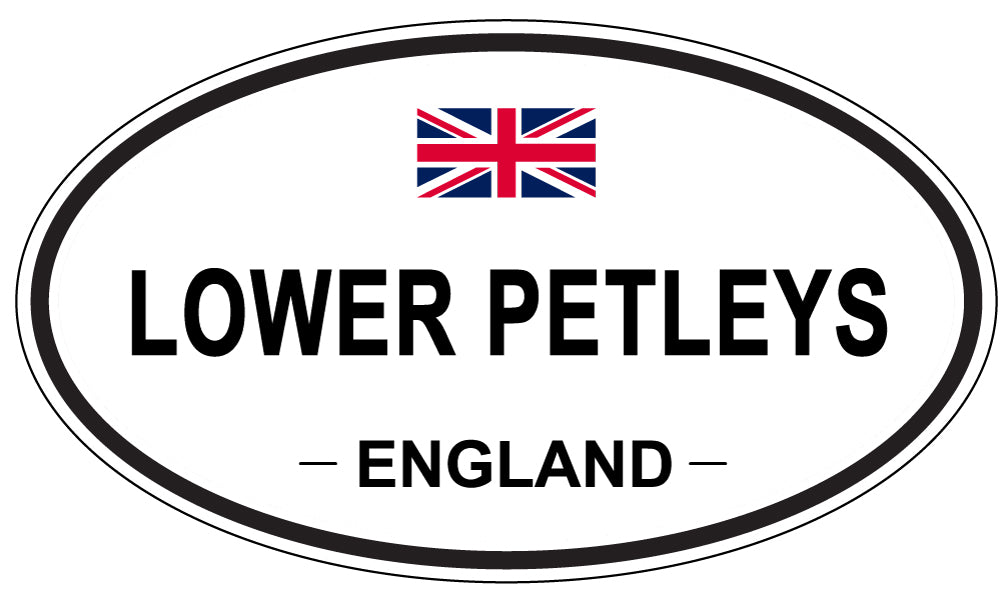 LOWER PETLEYS, England - Oval Magnet