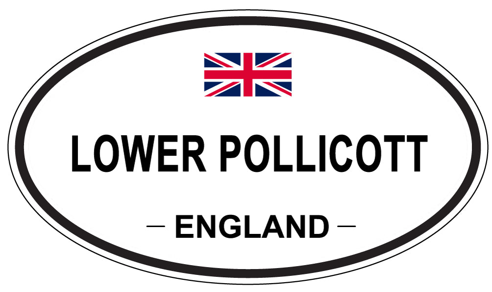 LOWER POLLICOTT, England - Oval Magnet