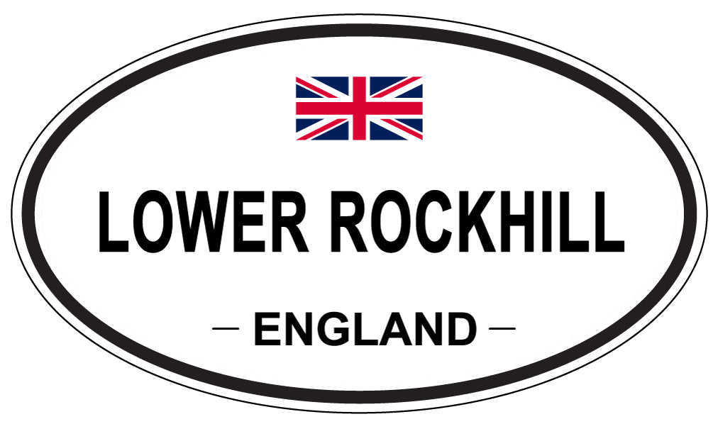 LOWER ROCKHILL, England - Oval Magnet
