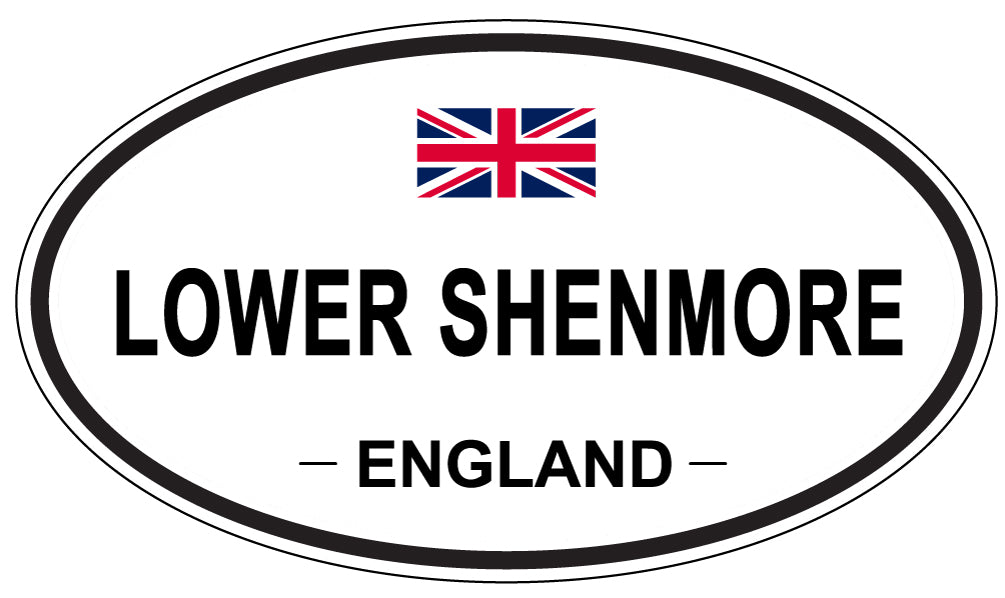 LOWER SHENMORE, England - Oval Magnet