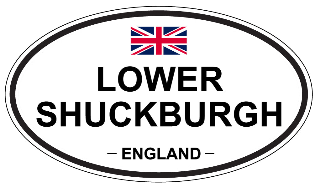 LOWER SHUCKBURGH, England - Oval Magnet
