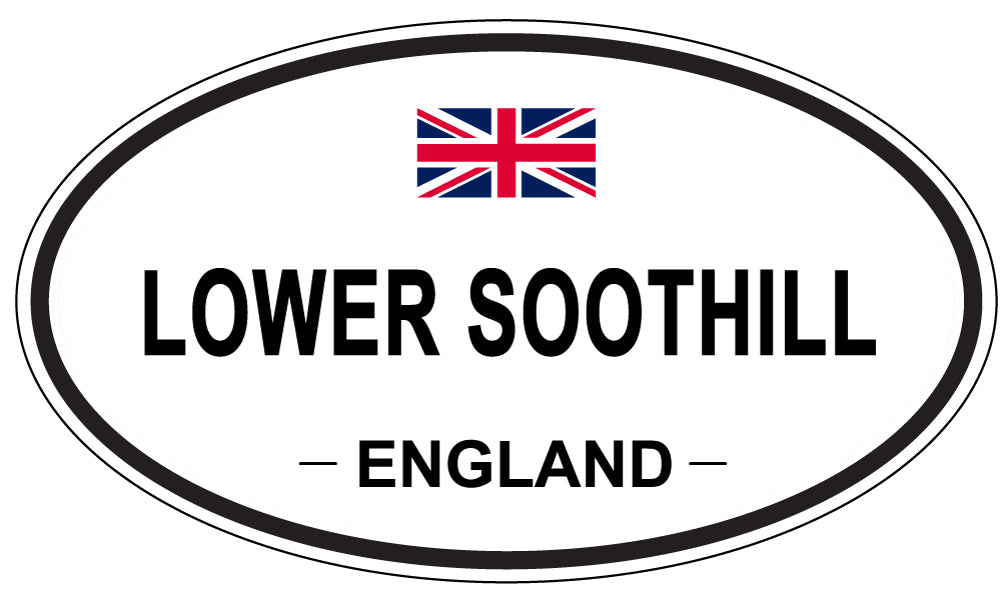 LOWER SOOTHILL, England - Oval Magnet