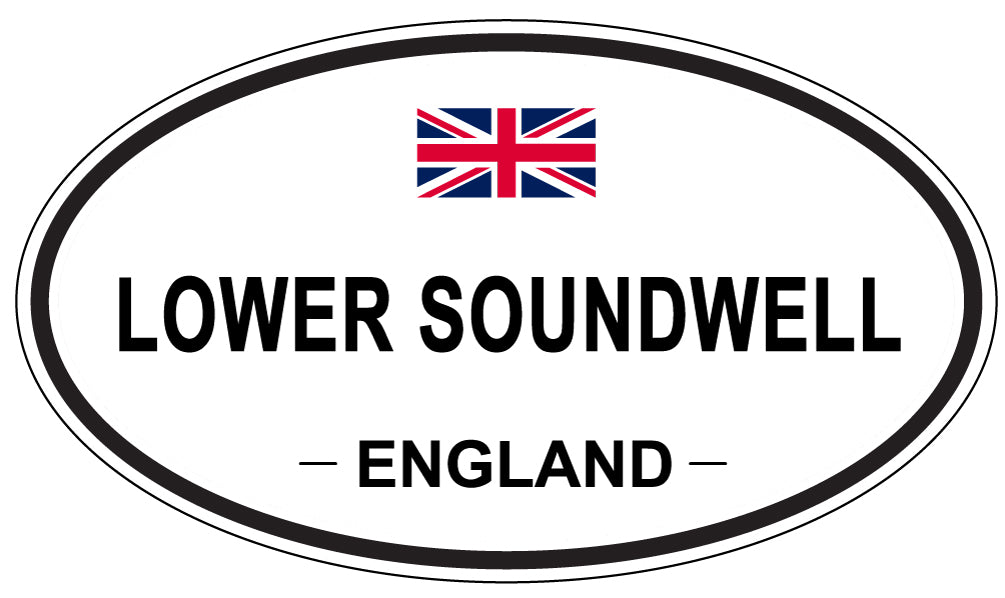 LOWER SOUNDWELL, England - Oval Magnet