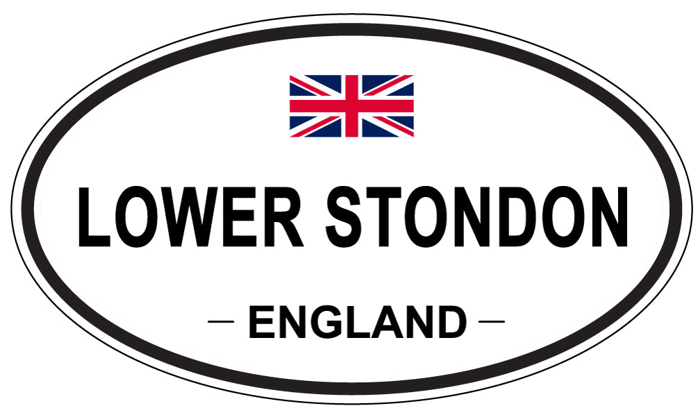 LOWER STONDON, England - Oval Magnet