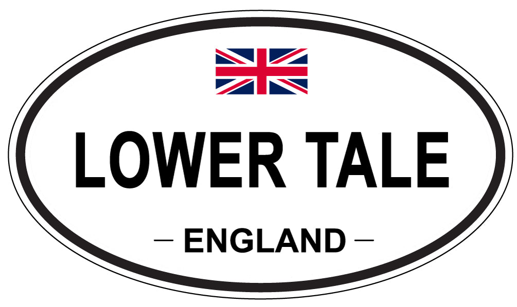 LOWER TALE, England - Oval Magnet