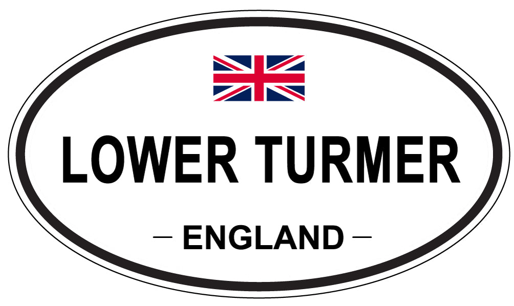 LOWER TURMER, England - Oval Magnet