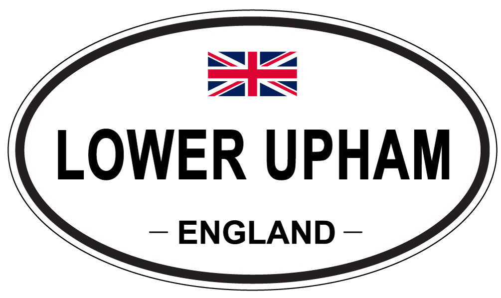 LOWER UPHAM, England - Oval Magnet