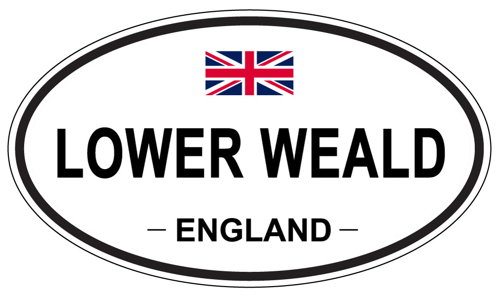 LOWER WEALD, England - Oval Magnet