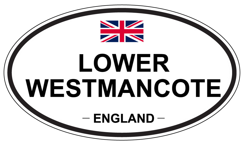 LOWER WESTMANCOTE, England - Oval Magnet