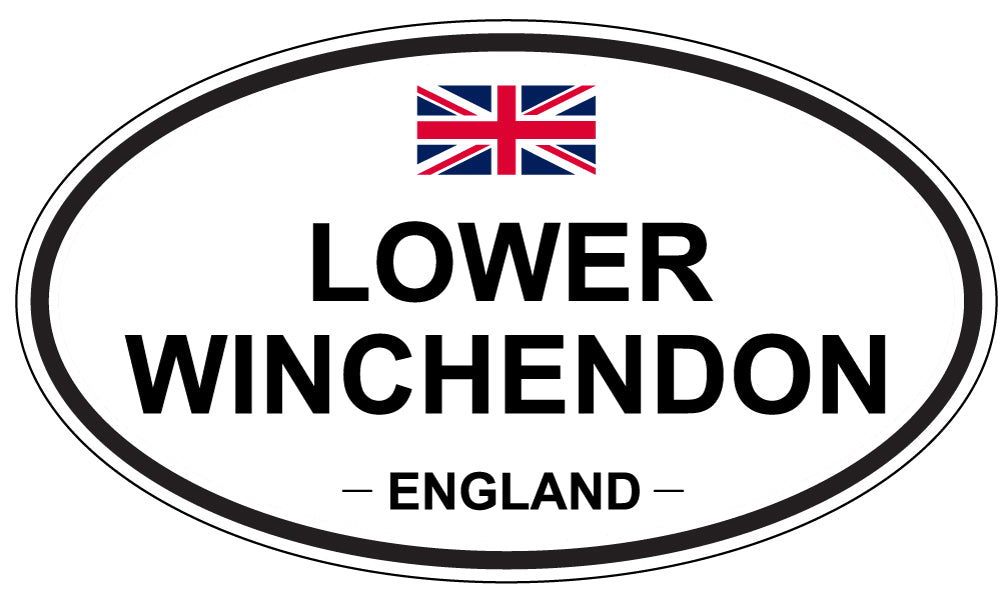 LOWER WINCHENDON, England - Oval Magnet