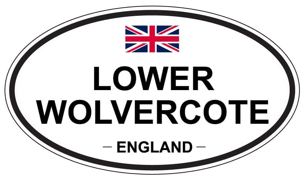 LOWER WOLVERCOTE, England - Oval Magnet