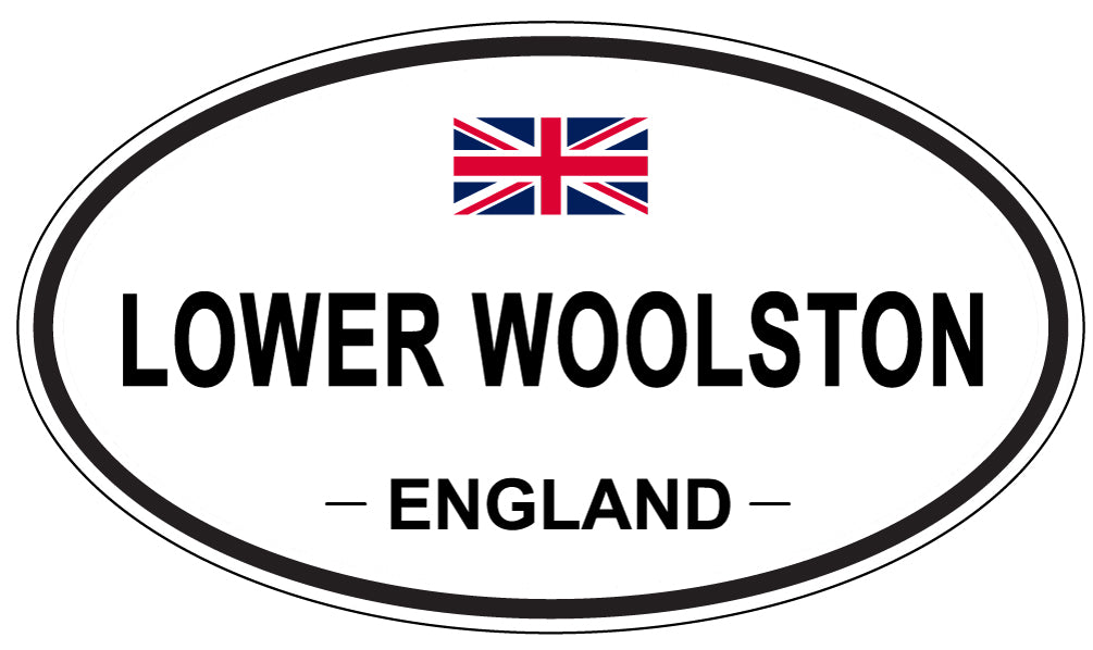 LOWER WOOLSTON, England - Oval Magnet