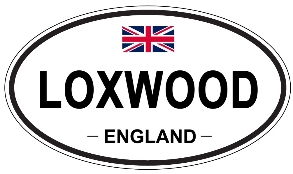 LOXWOOD, England - Oval Magnet