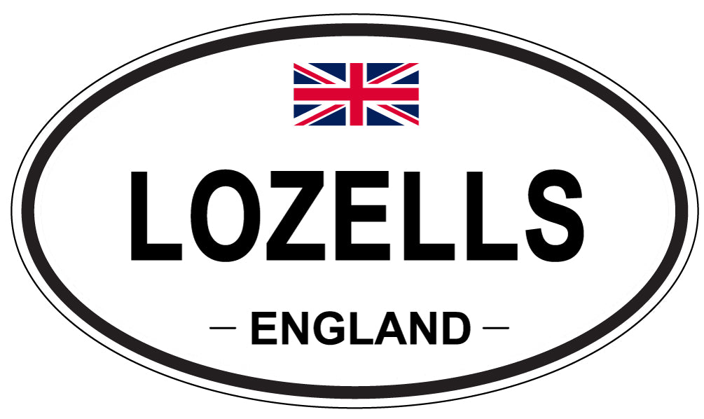 LOZELLS, England - Oval Magnet