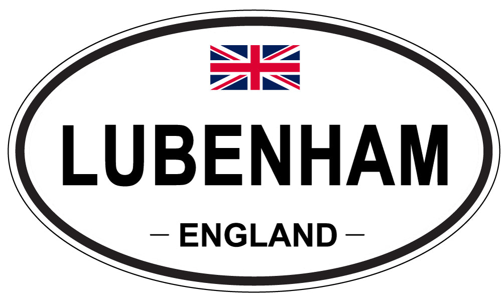 LUBENHAM, England - Oval Magnet