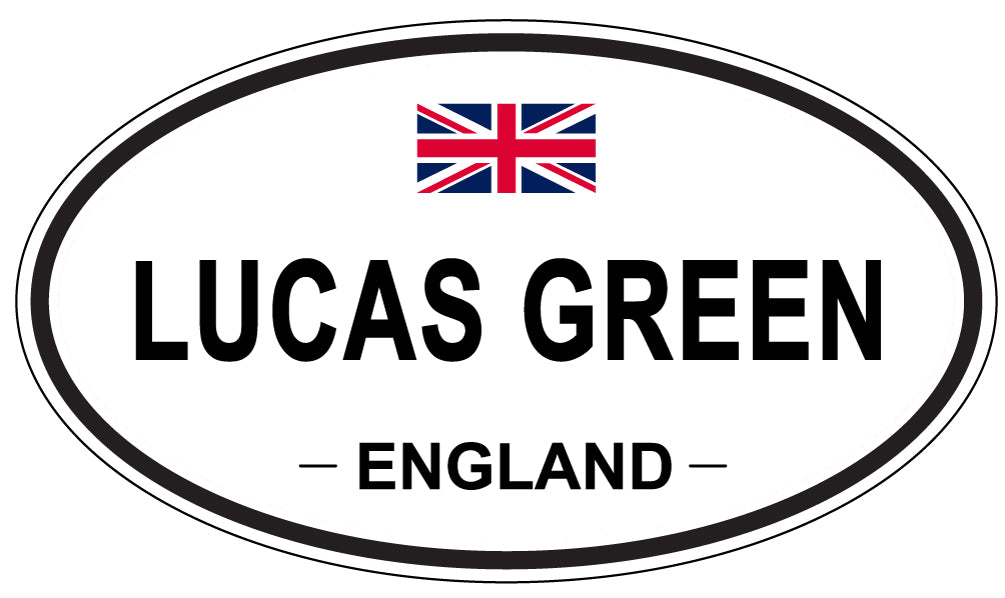 LUCAS GREEN, England - Oval Magnet
