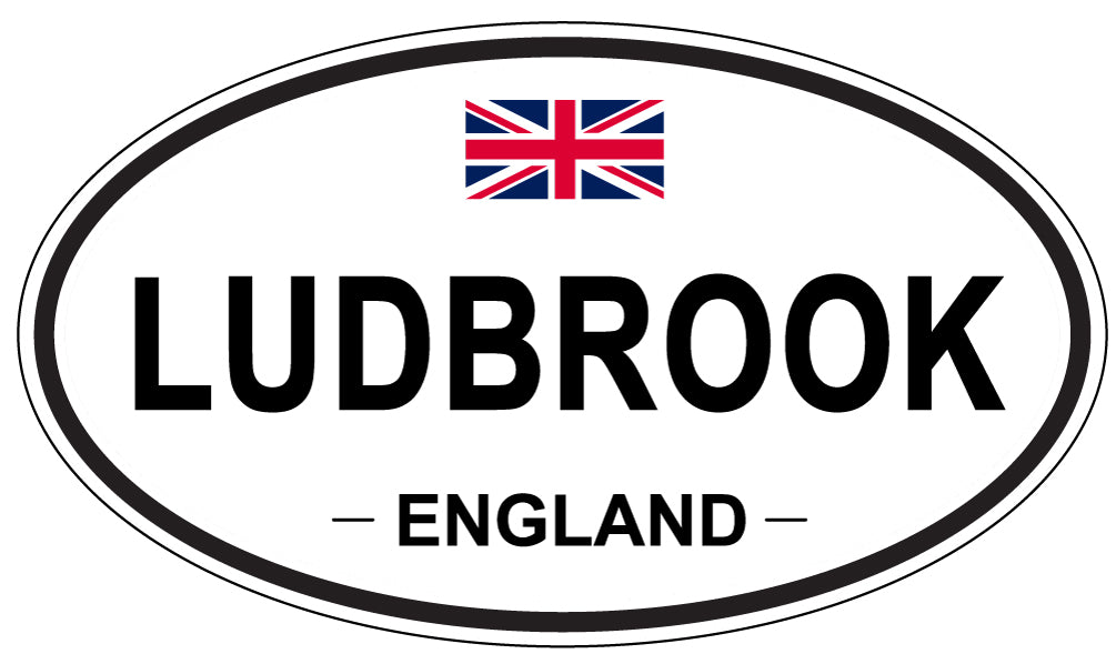 LUDBROOK, England - Oval Magnet