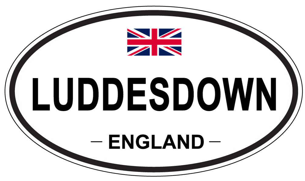 LUDDESDOWN, England - Oval Magnet