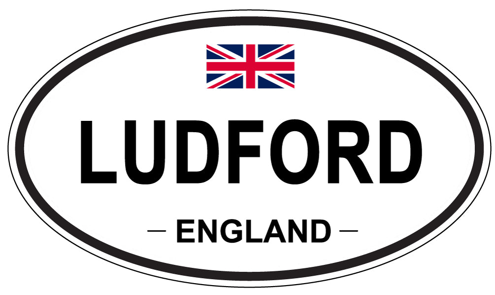 LUDFORD, England - Oval Magnet