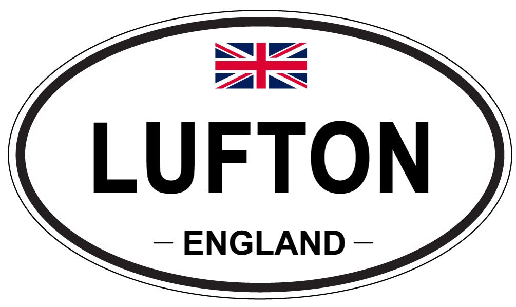 LUFTON, England - Oval Magnet