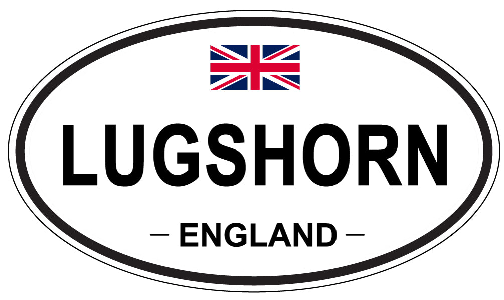 LUGSHORN, England - Oval Magnet