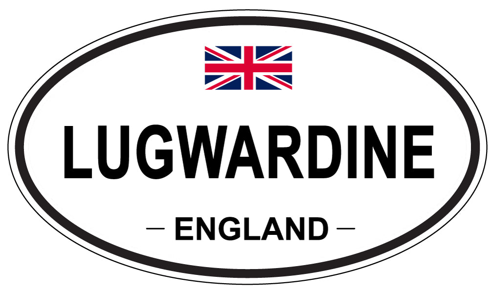 LUGWARDINE, England - Oval Magnet